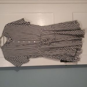Checkered dress no brand